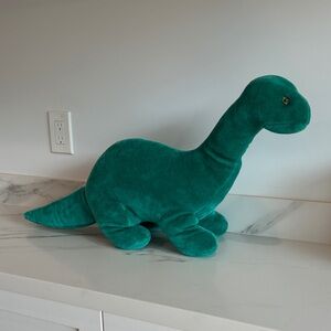 Large Green Brontosaurus Dinosaur Plush Toy